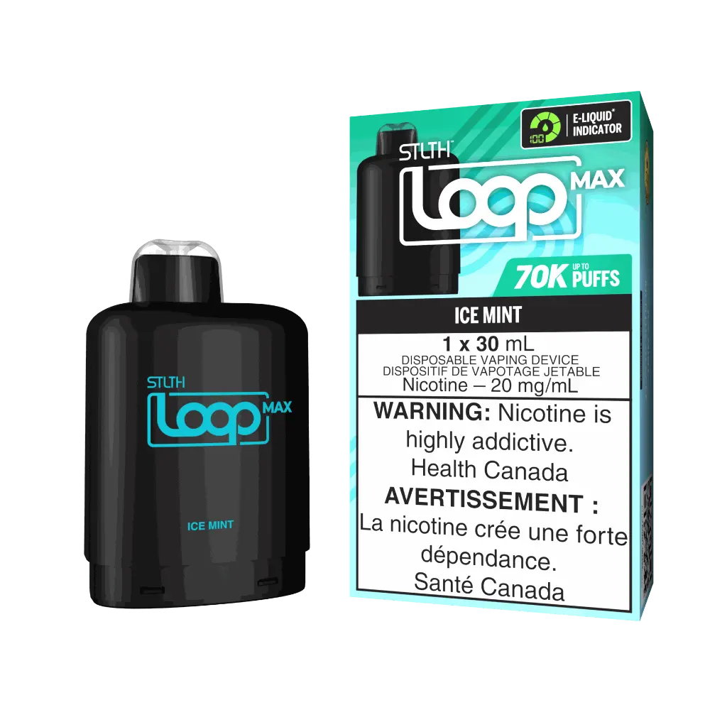 STLTH LOOP MAX - POD + KIT PACKAGE - ICE MINT.webp