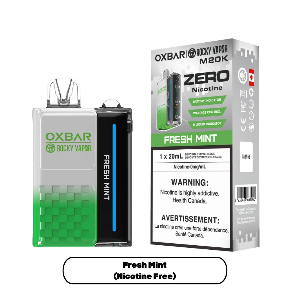 M20K - Fresh Mint (Nic Free)