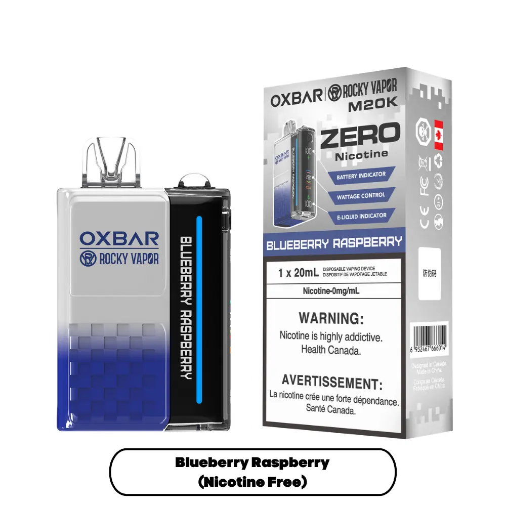 M20K - Blueberry Raspberry (Nic Free)