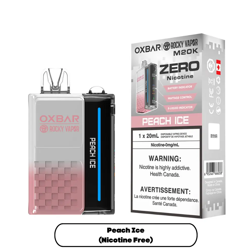 M20K - Peach Ice (Nic Free)