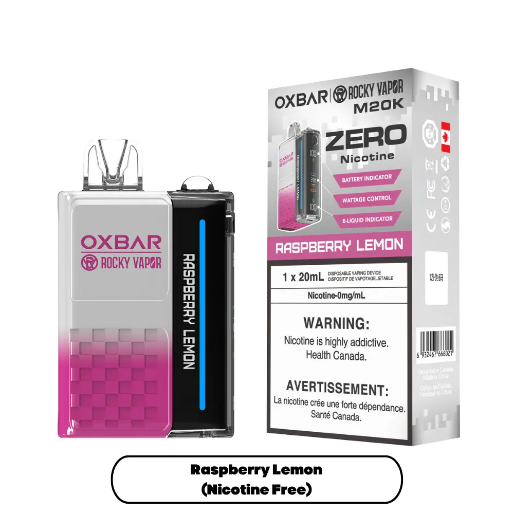 M20K - Raspberry Lemon (Nic Free)