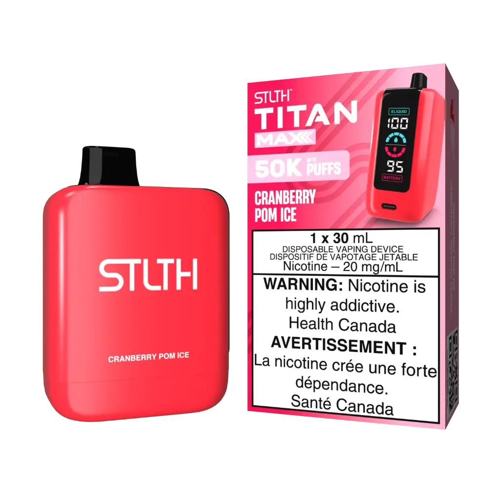 [90561] Titan Max - Cranberry Pom Ice