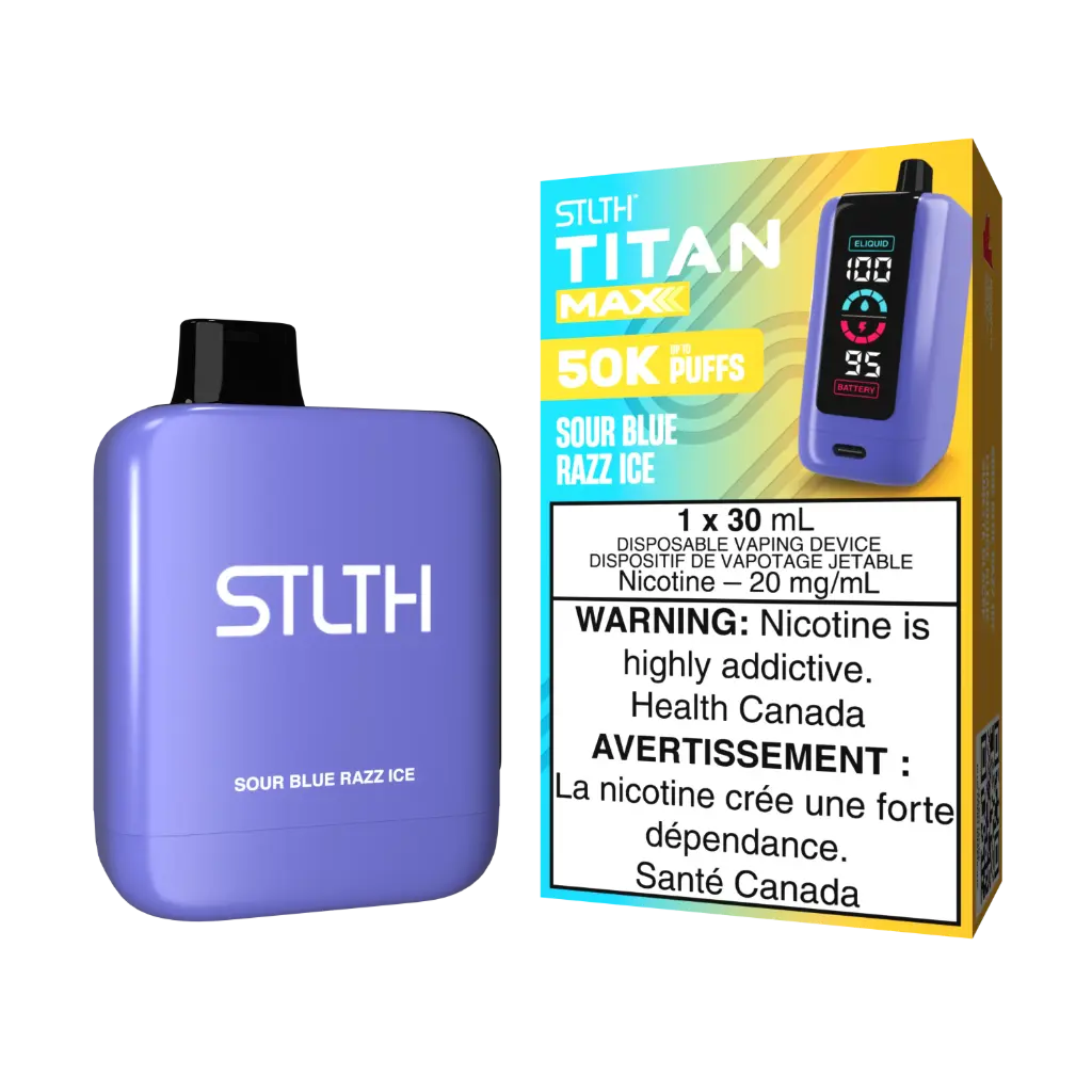 Titan Max - Sour Blue Razz Ice