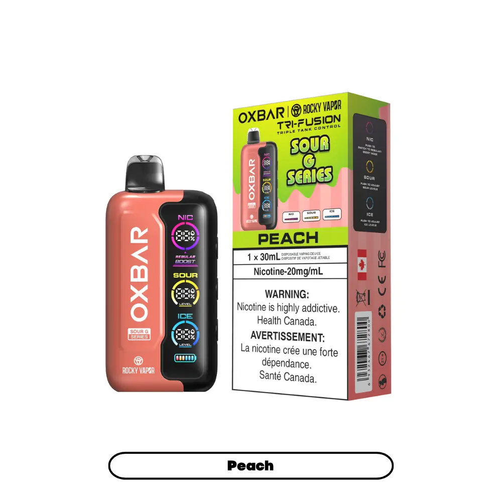 Tri Fusion - Peach (Sour G Series)