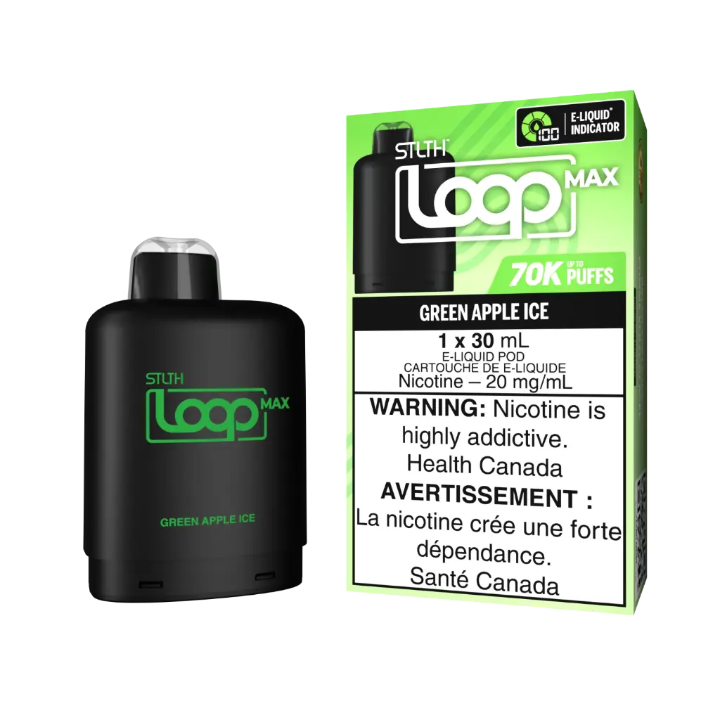 [90723] Loop Max - Green Apple Ice