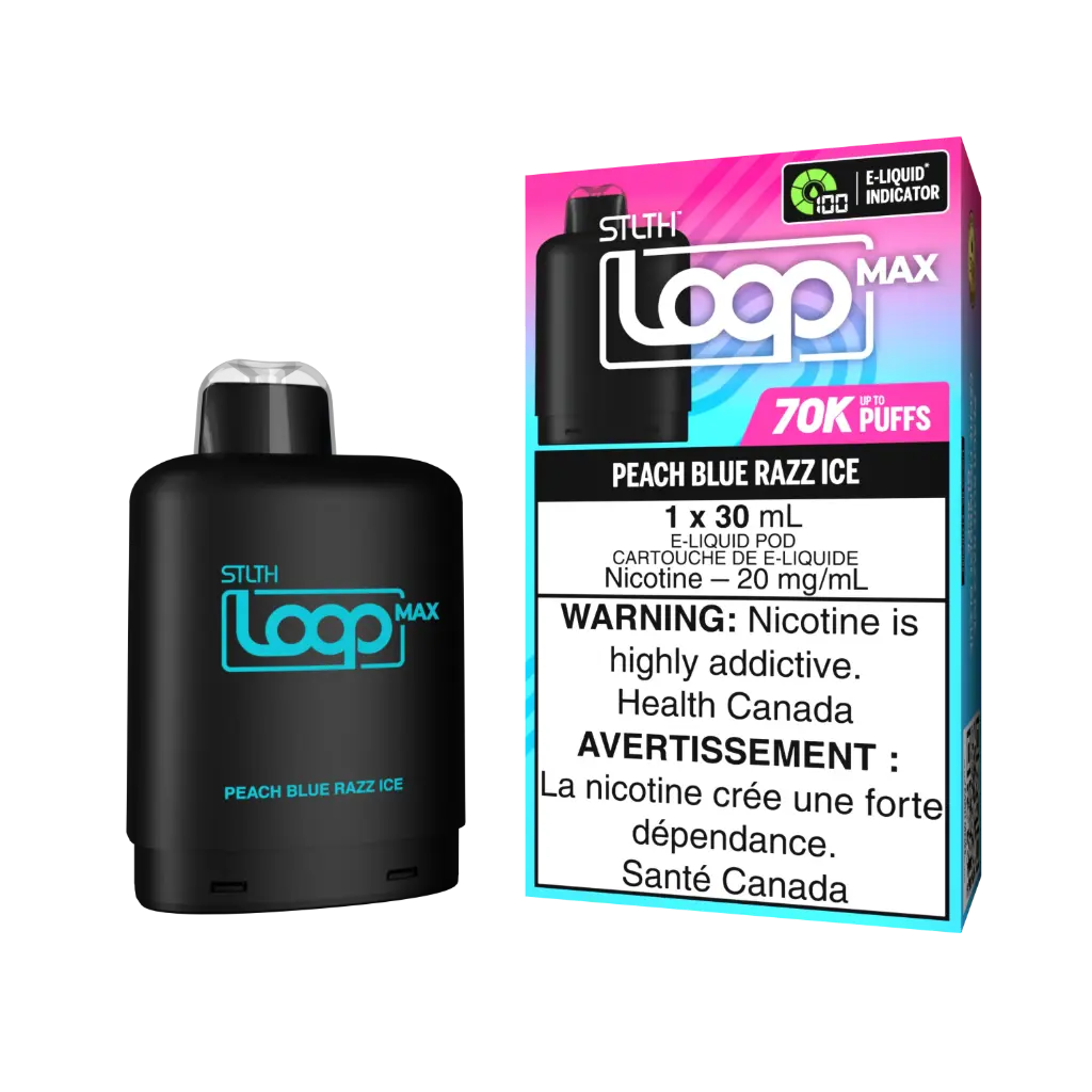 [90724] Loop Max - Peach Blue Razz Ice