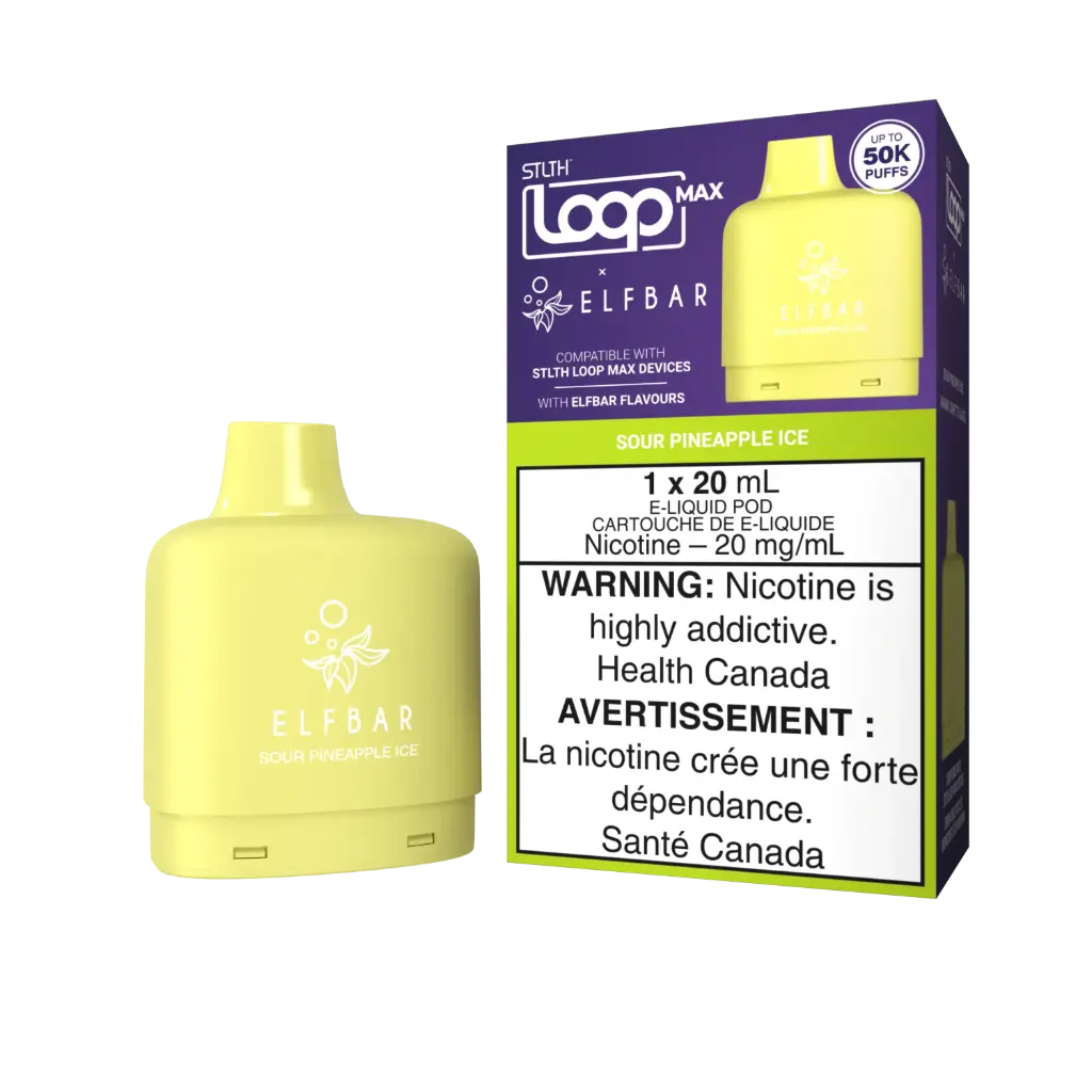 [90829-FD] Loop Max x Elf Bar - Sour Pineapple Ice