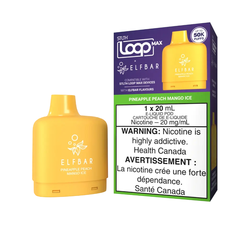 Loop Max x Elf Bar - Pineapple Peach Mango Ice