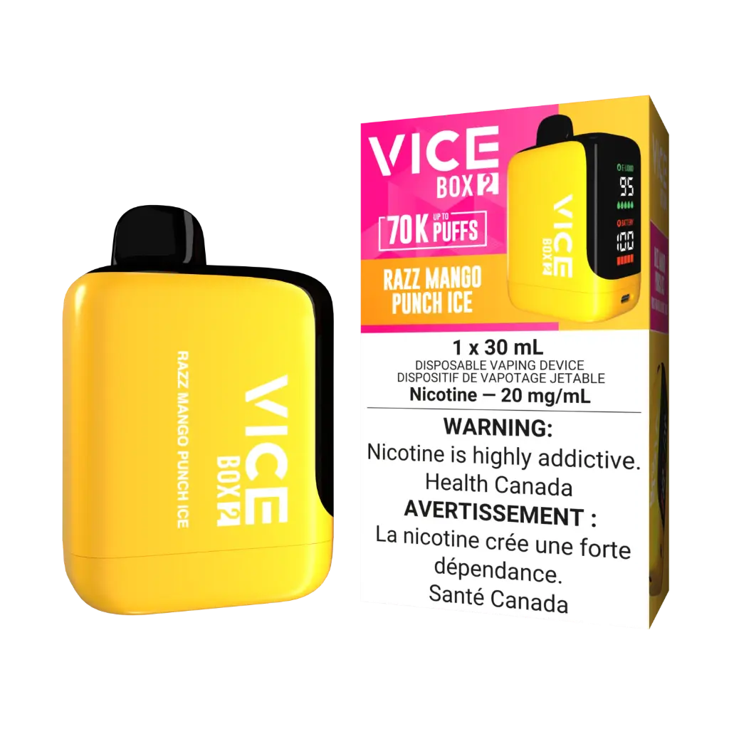 [90175] Box 2 - Razz Mango Punch Ice