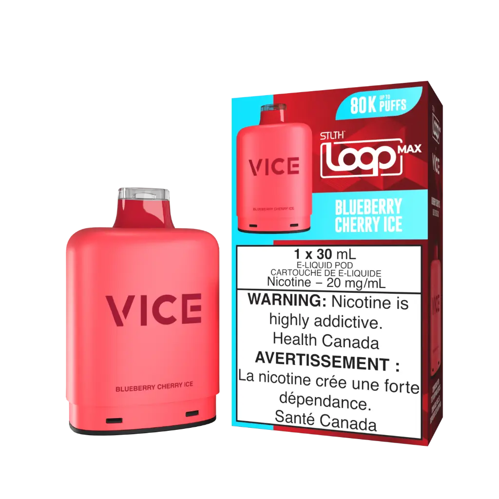 [90988] Loop Max x Vice - Blueberry Cherry Ice