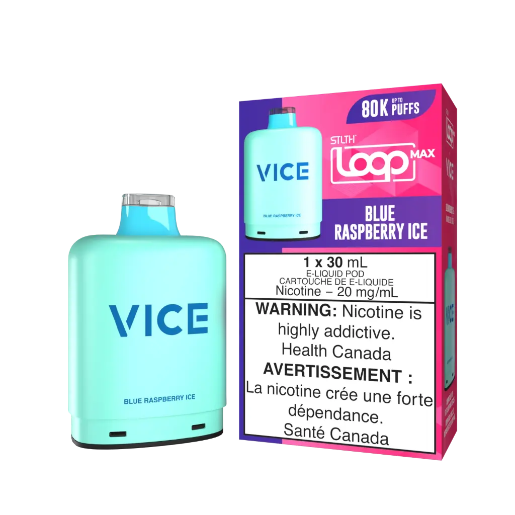 Loop Max x Vice - Blue Raspberry Ice