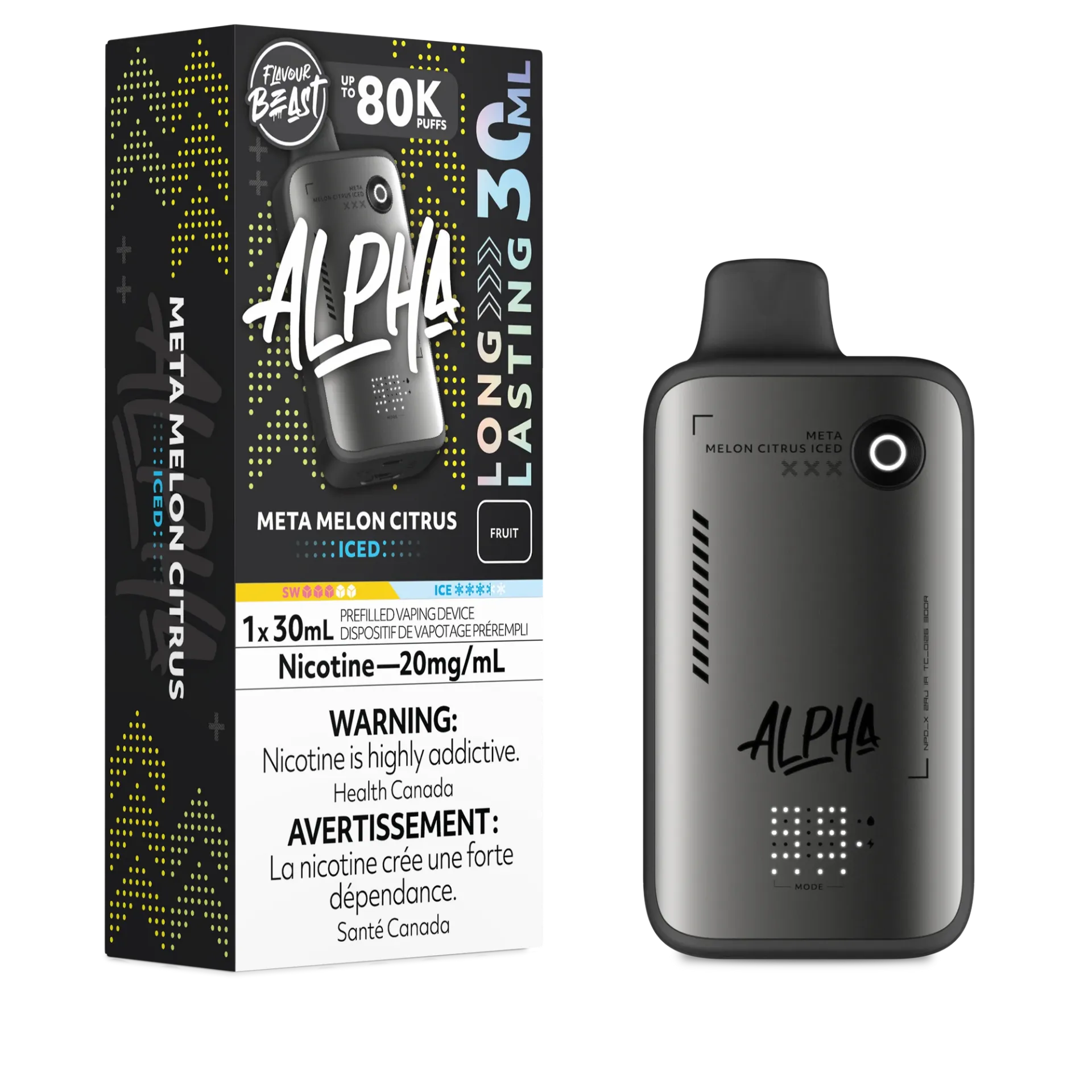 Alpha - Meta Melon Citrus Iced