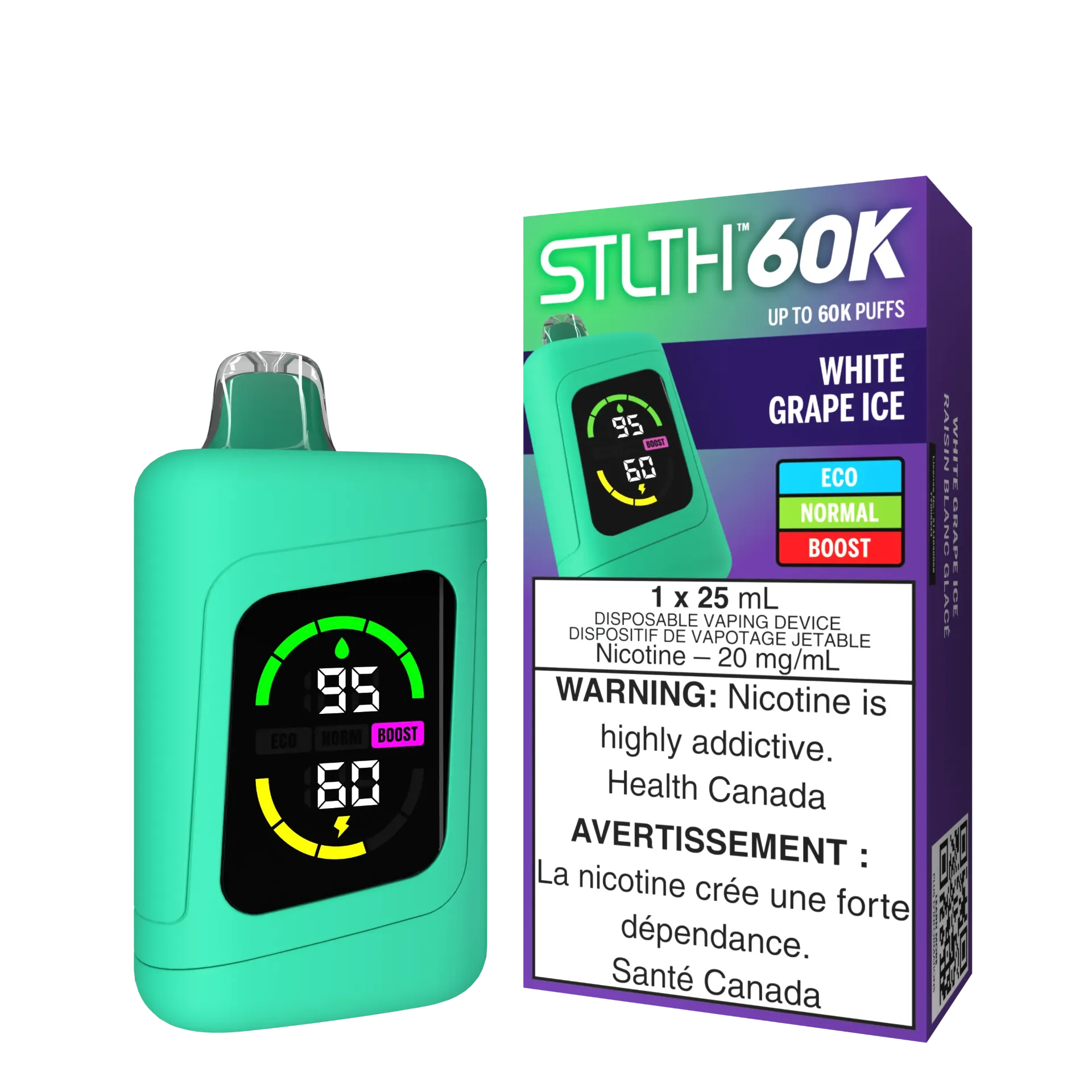 60K - White Grape Ice
