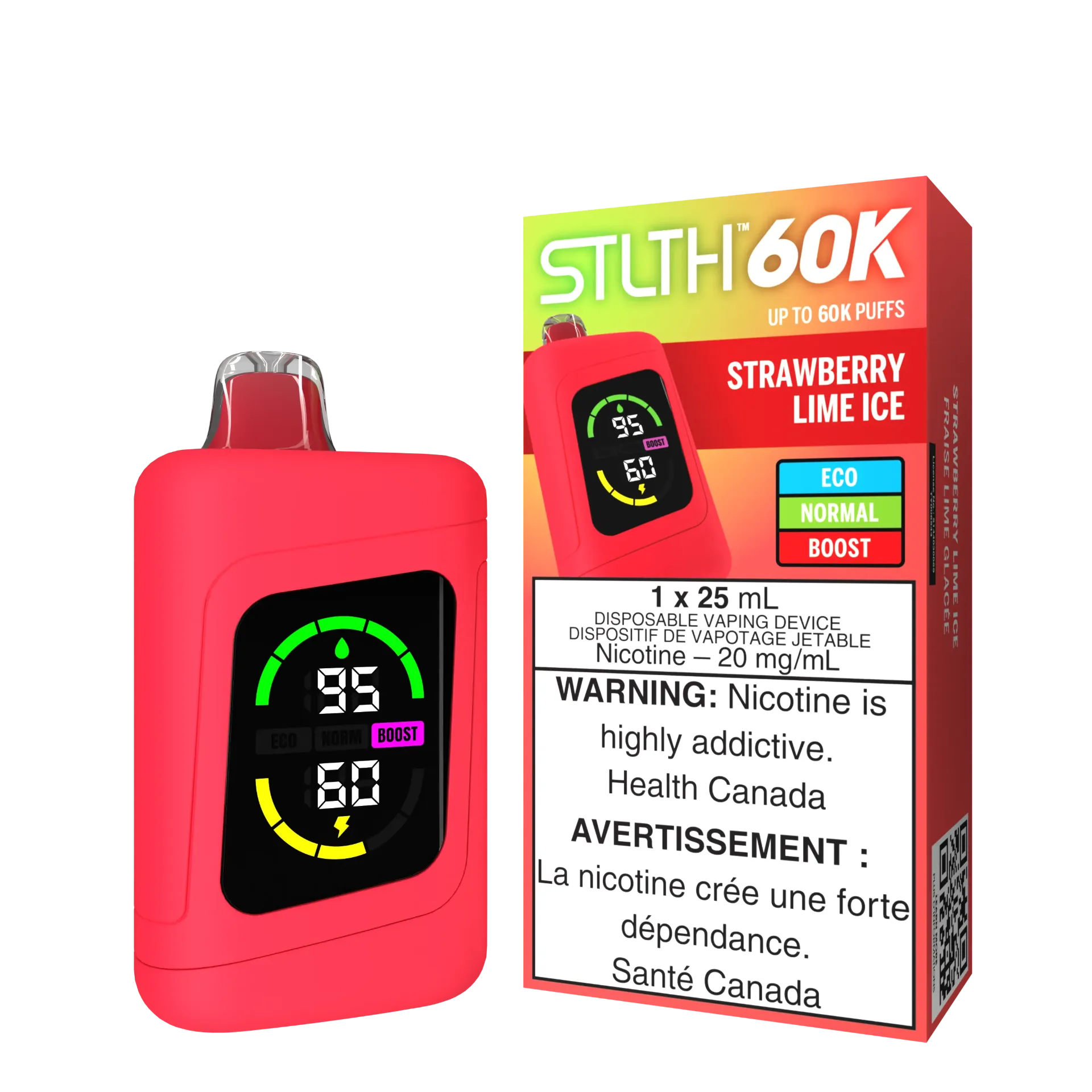 60K - Strawberry Lime Ice