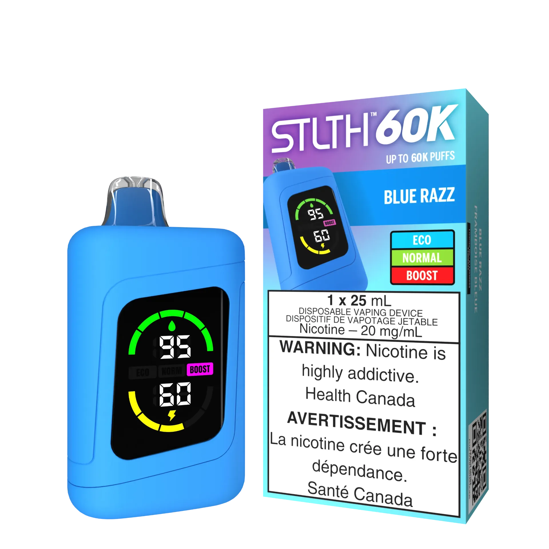 60K - Blue Razz