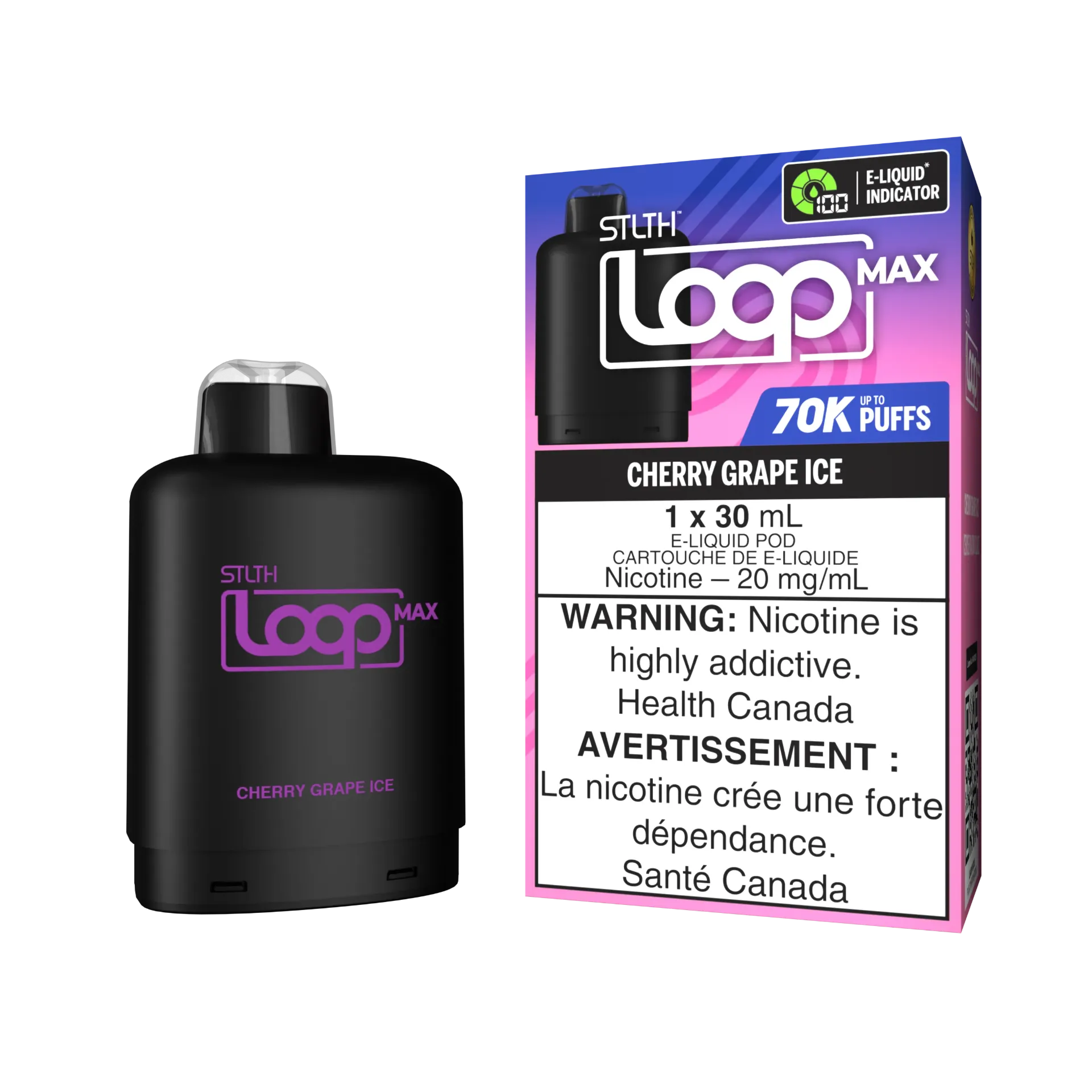[91351] Loop Max - Cherry Grape Ice
