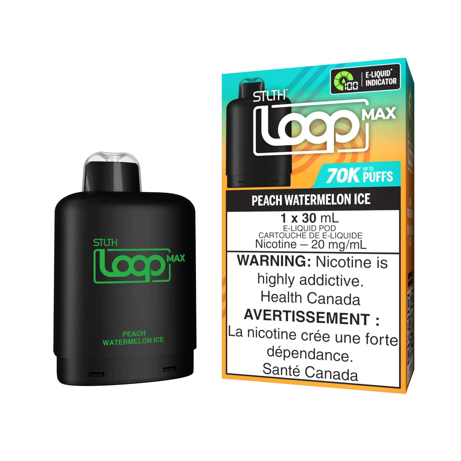 Loop Max - Peach Watermelon Ice