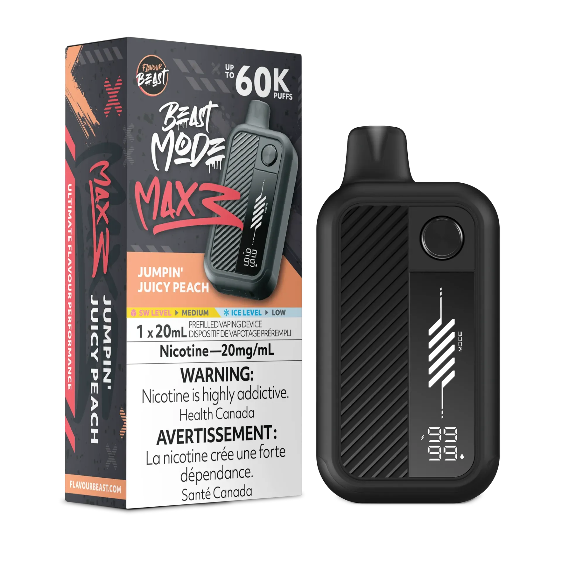 Beast Mode Max 3 - Jumpin' Juicy Peach