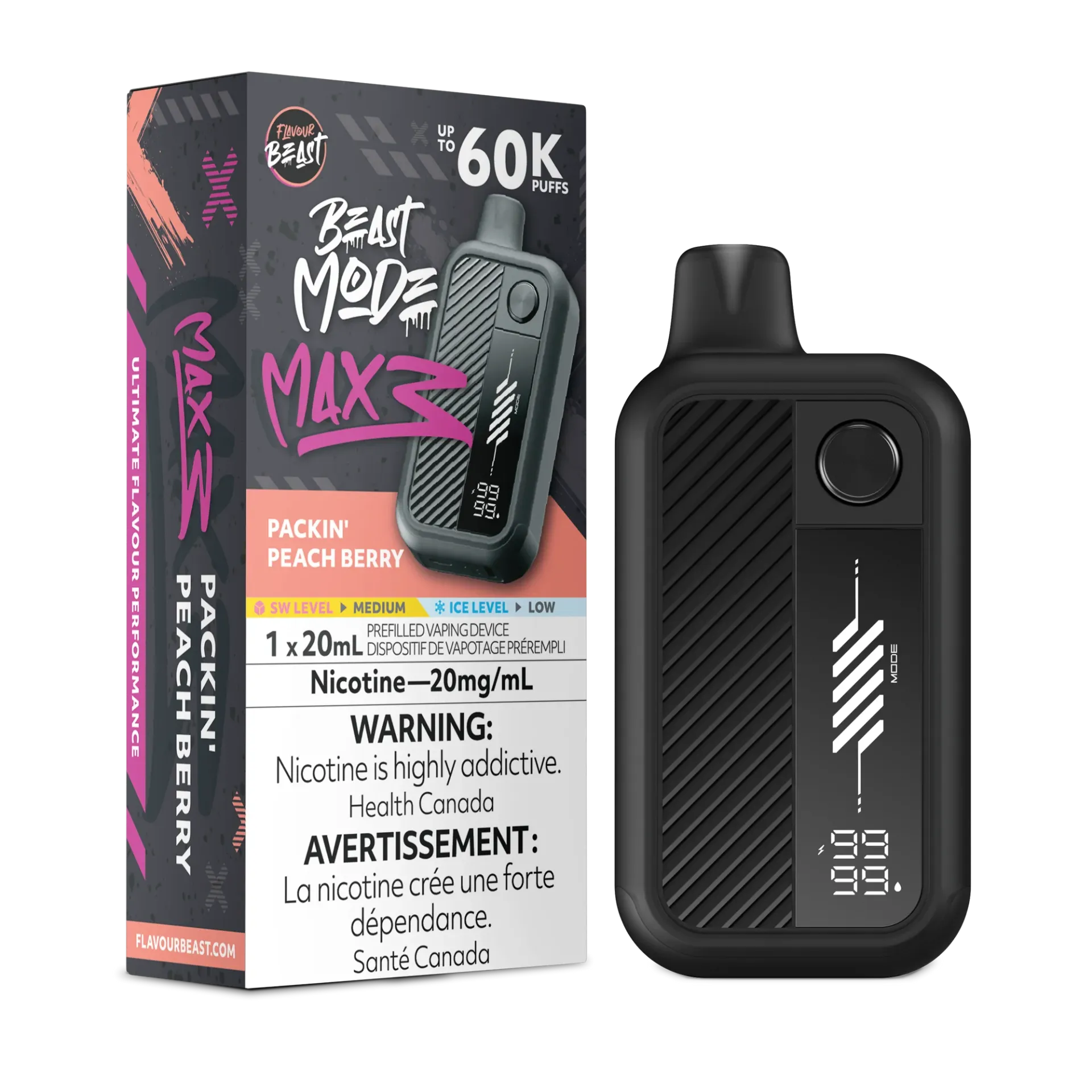 Beast Mode Max 3 - Packin' Peach Berry