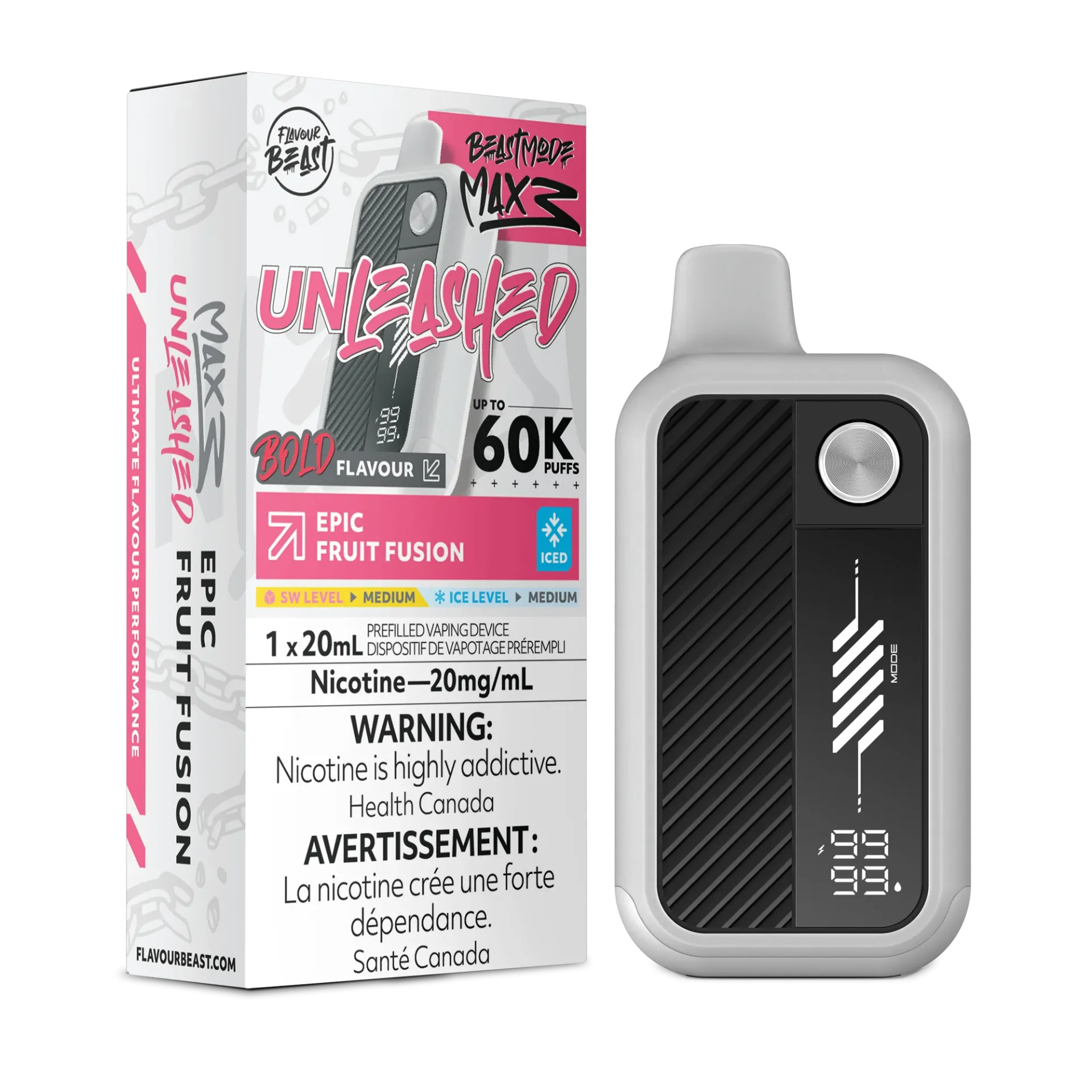 Beast Mode Max 3 - Epic Fruit Fusion Iced