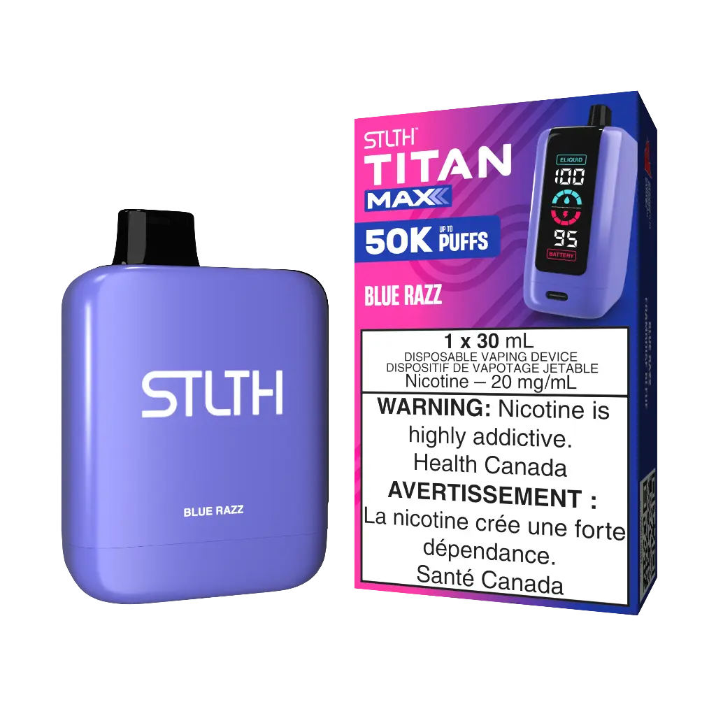 Titan Max - Blue Razz