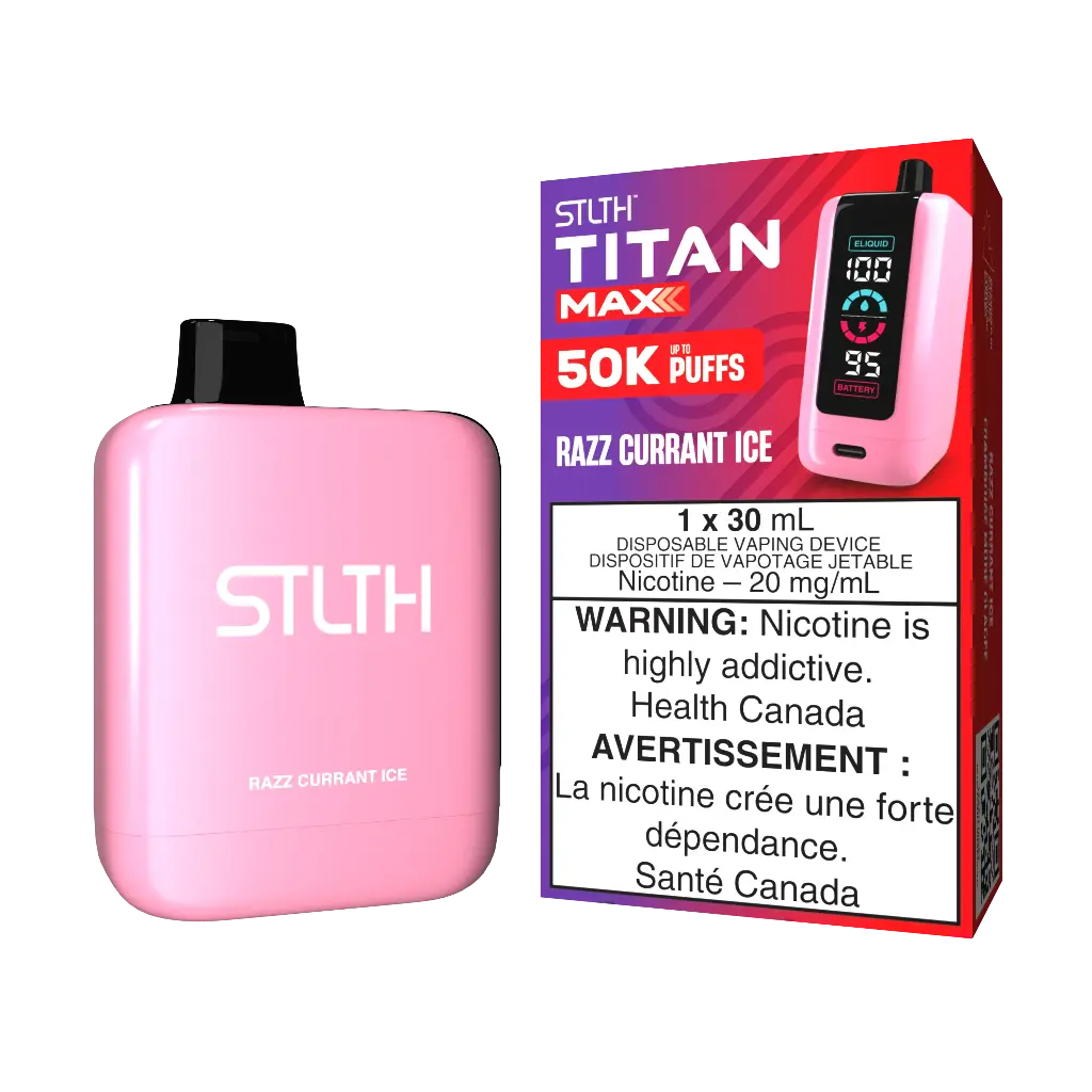 Titan Max - Razz Currant Ice