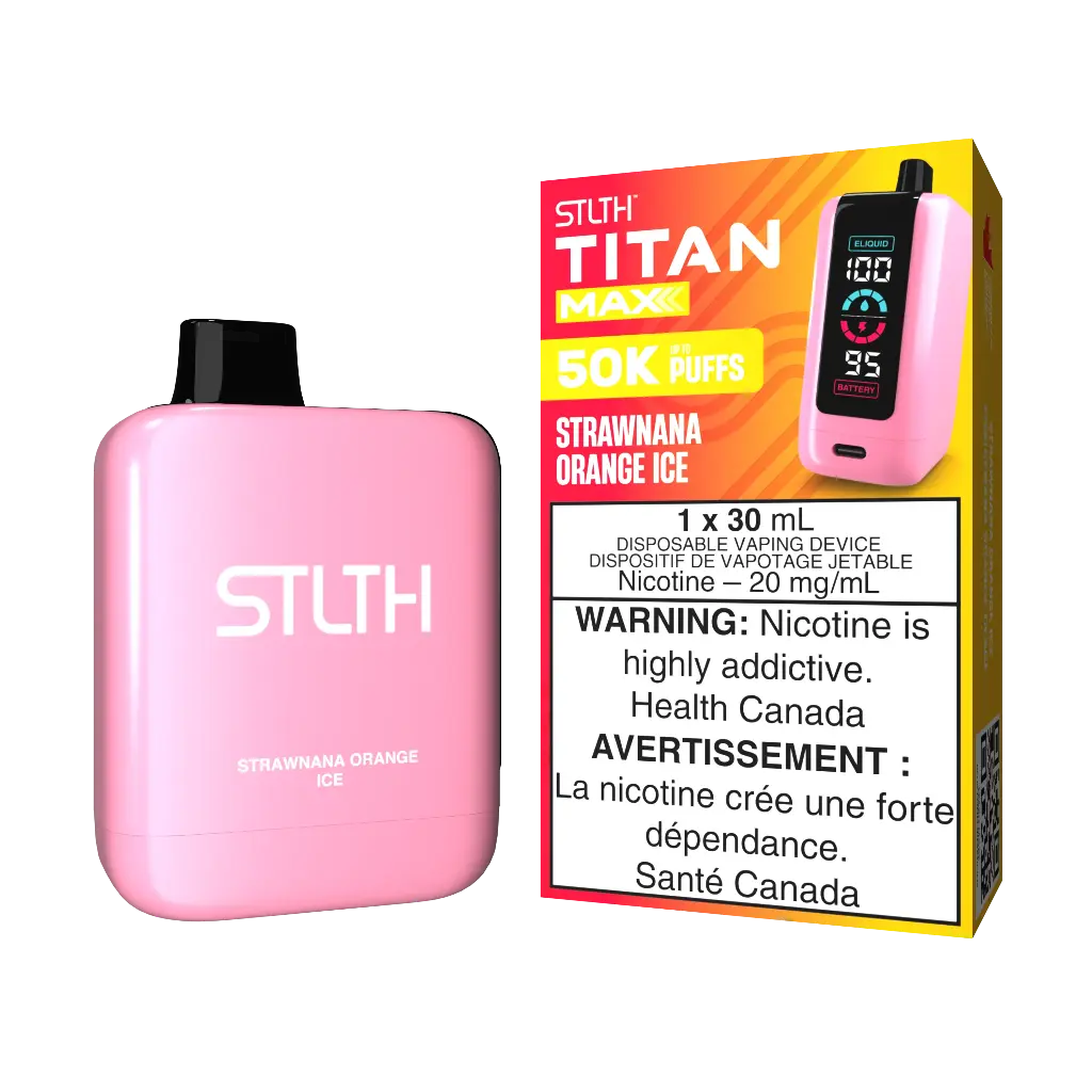 Titan Max - Strawnana Orange Ice