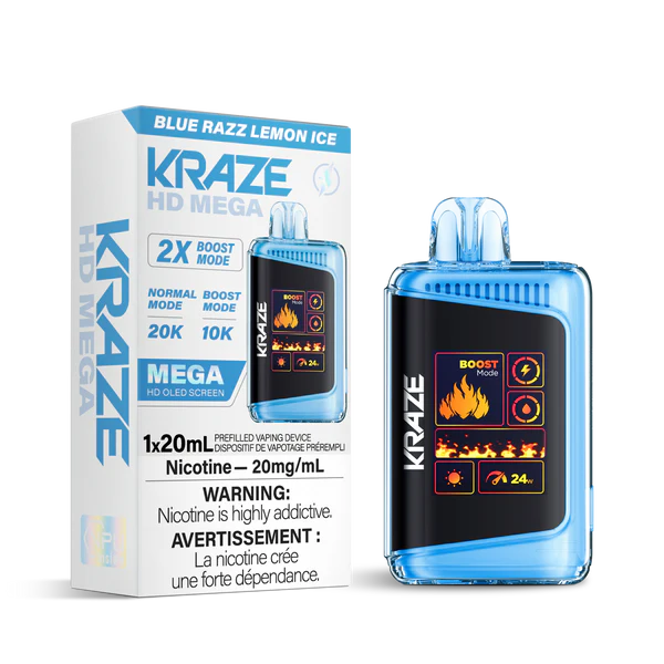  HD Mega -Blue Razz Lemon Ice