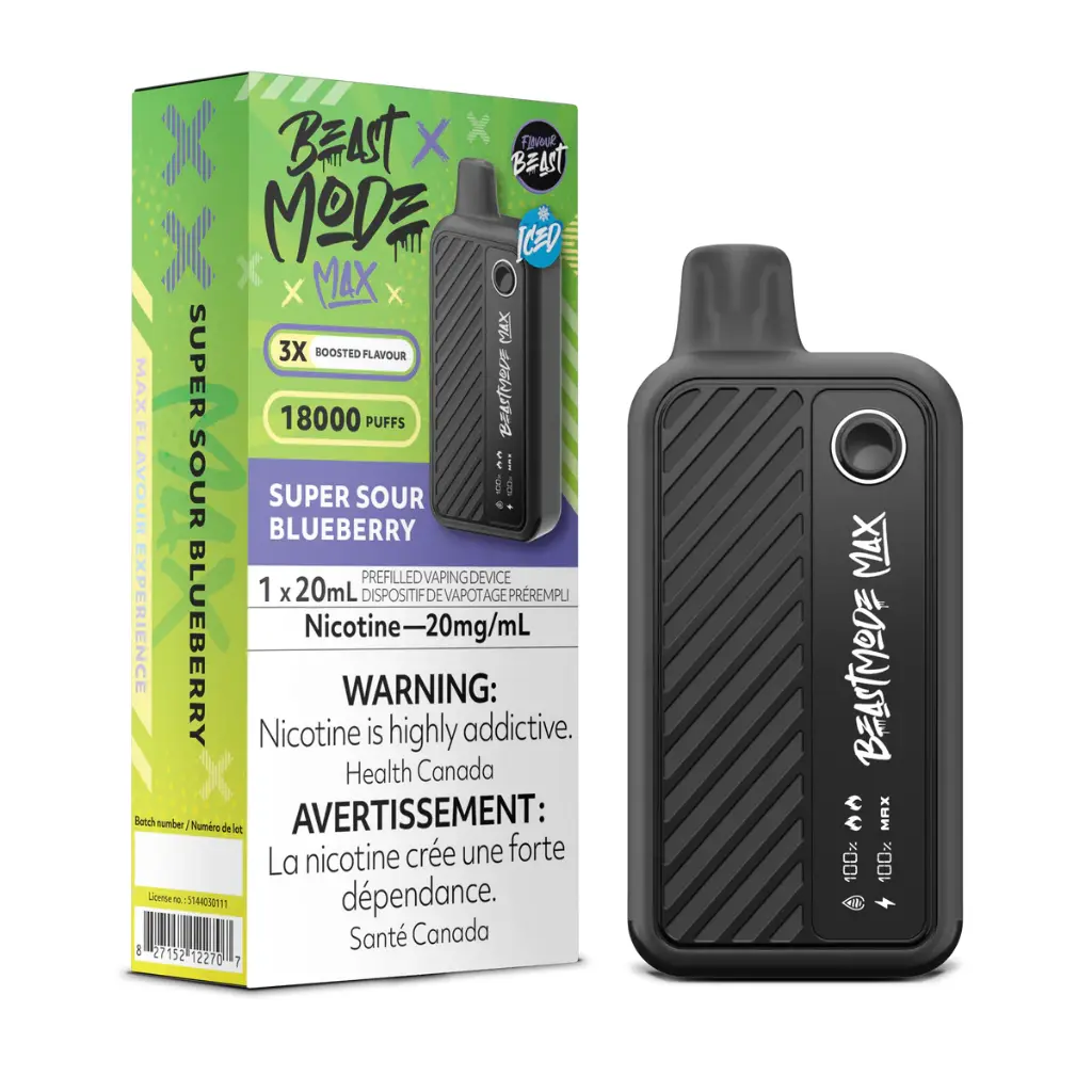 Beast Mode Max -  Super Sour Blueberry