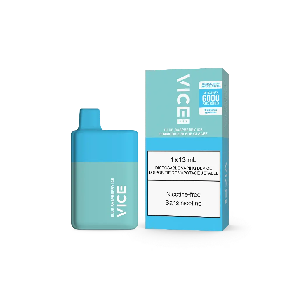 BOX - No Nic - Blue Raspberry Ice