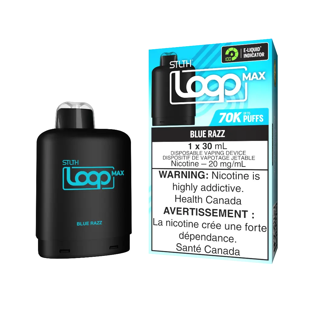 [90193] Loop Max - Blue Razz