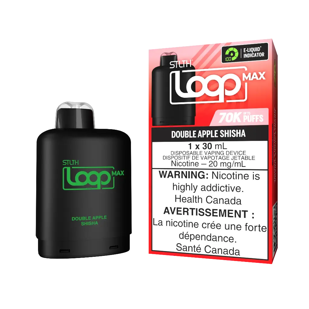 [LMX-APL-SHI] Loop Max - Double Apple Shisha