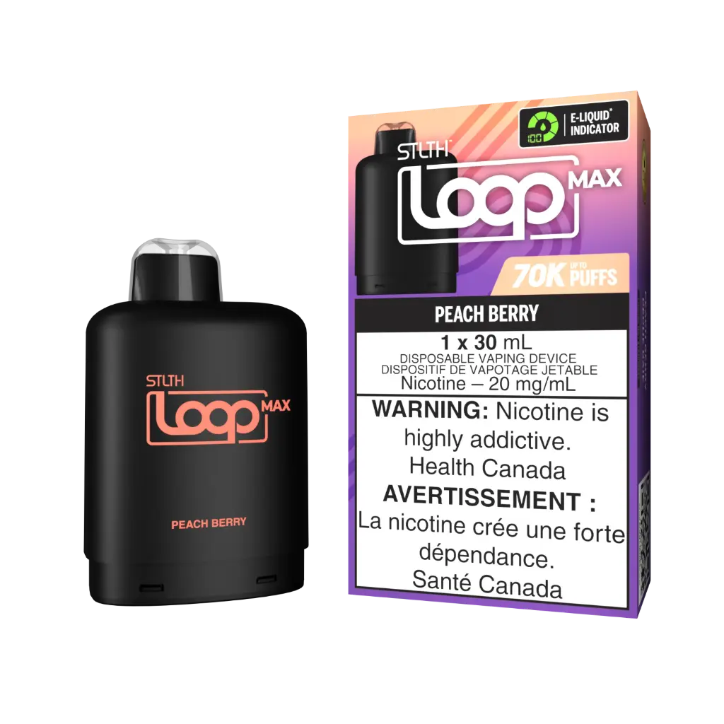[90202] Loop Max - Peach Berry