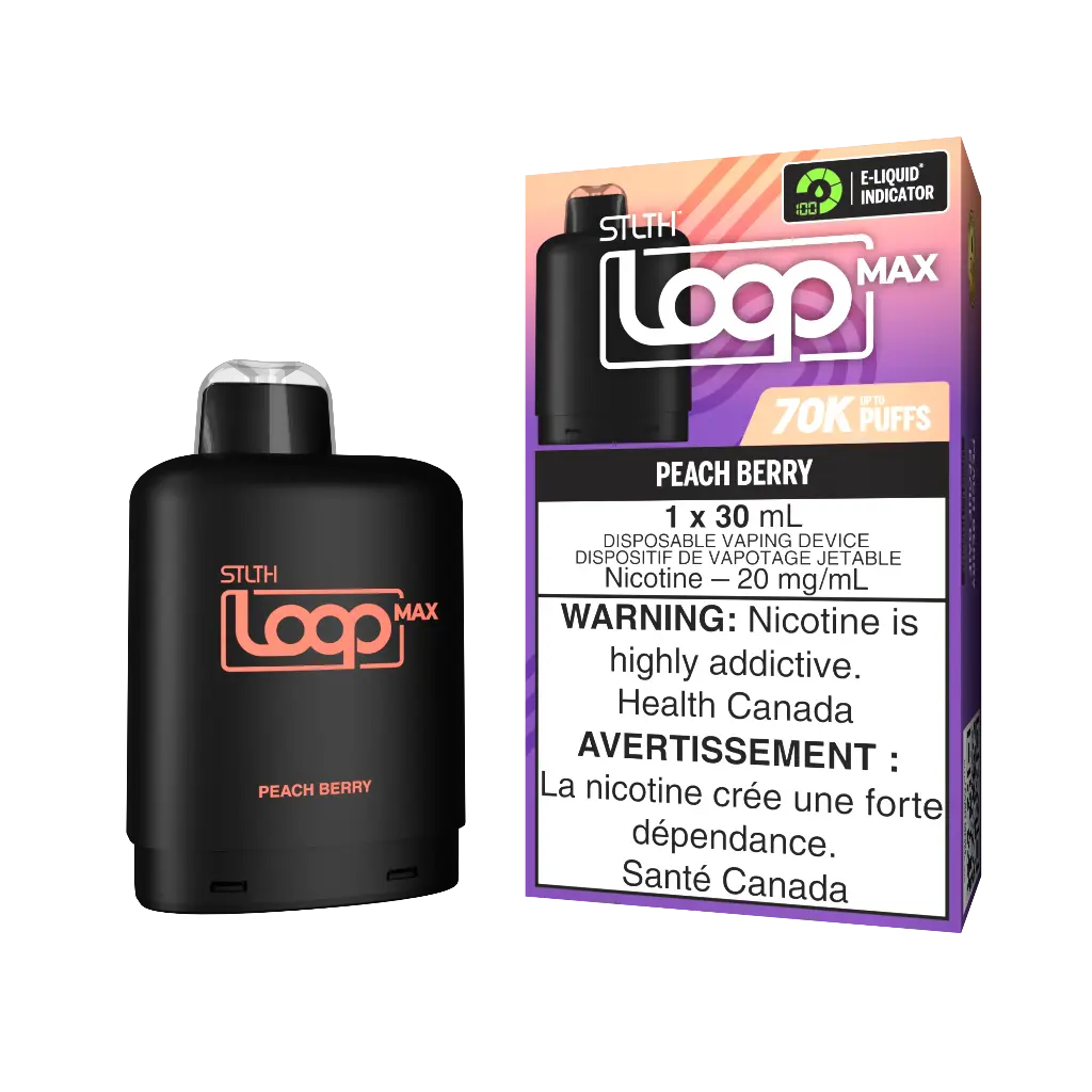 Loop Max - Peach Berry