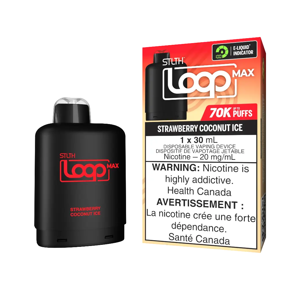 [LMX-STW-CNT] Loop Max - Strawberry Coconut Ice