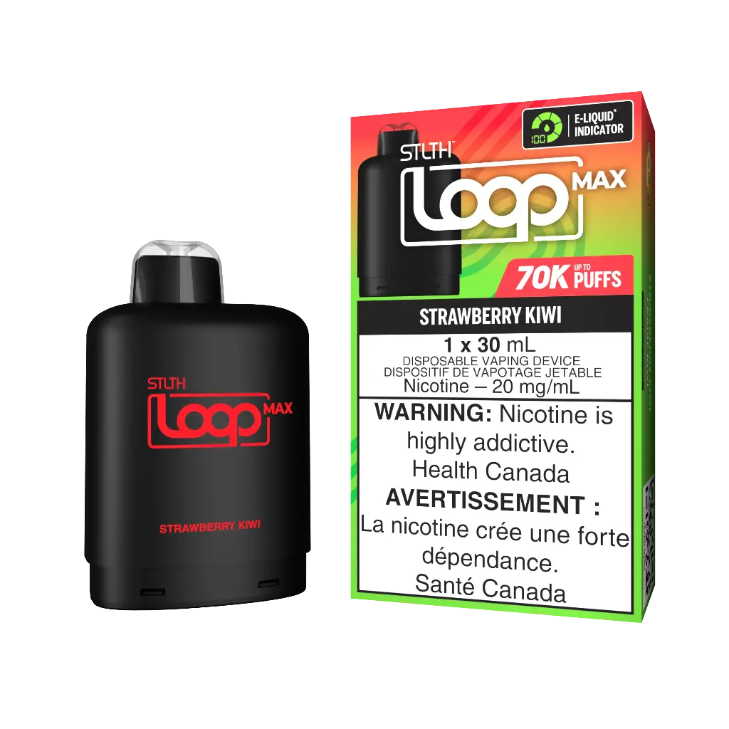 [90208] Loop Max - Strawberry Kiwi