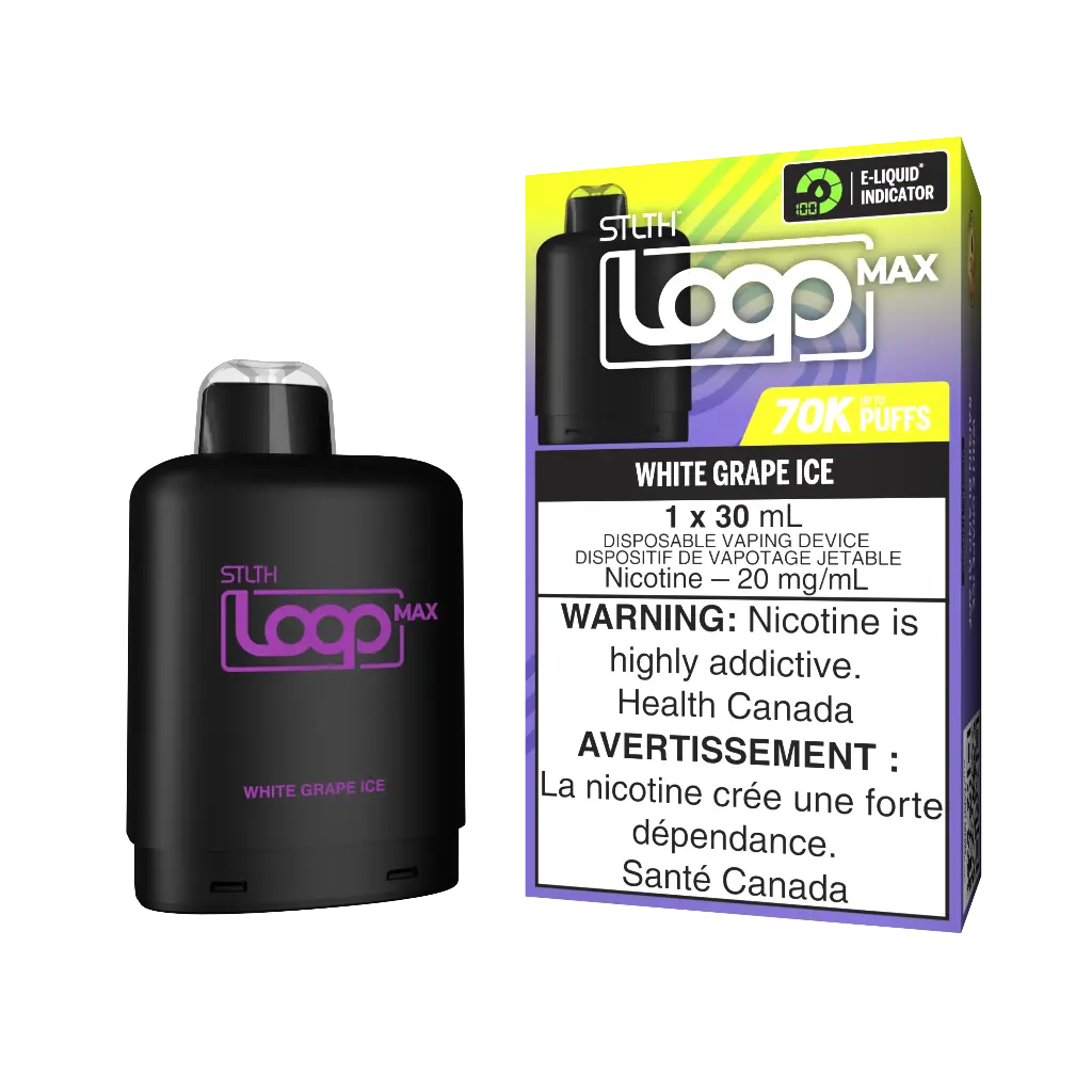 Loop Max - White Grape Ice