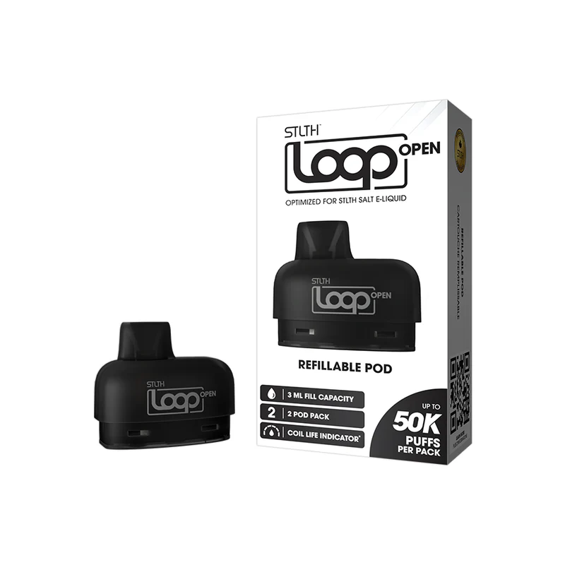 STLTH LOOP OPEN REPLACEMENT POD ( PACK 2)