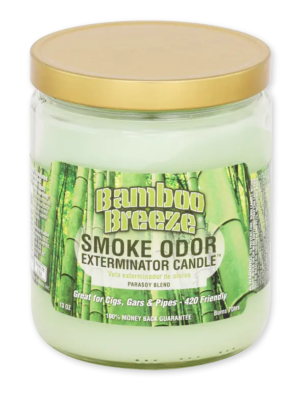 Smoke Odor 13oz Candle - Bamboo Breeze 