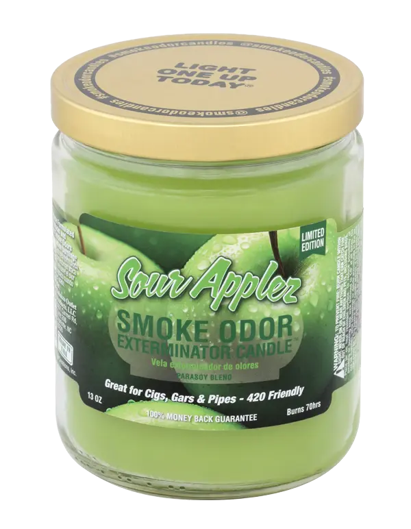 Smoke Odor 13oz Candle - Sour Apple