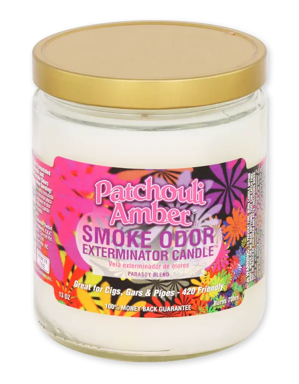 Smoke Odor 13oz Candle - Patchouli Amber