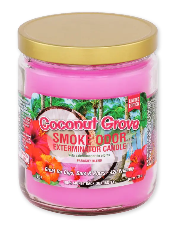 Smoke Odor 13oz Candle - Coconut Groce