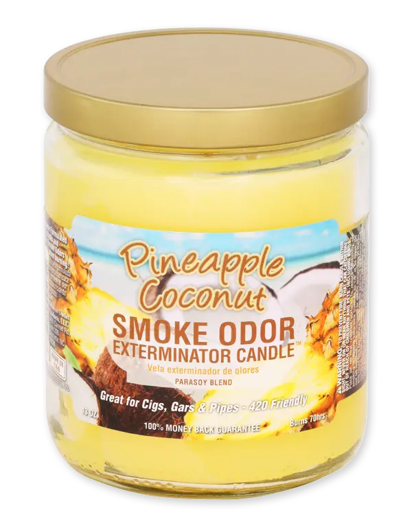 Smoke Odor 13oz Candle - Pineapple Coconut