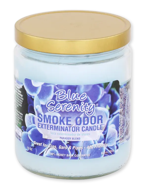 Smoke Odor 13oz Candle - Blue Serenity