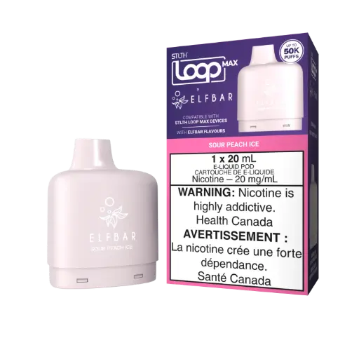 [90828-FD] Loop Max x Elf Bar - Sour Peach Ice