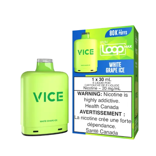 [91004] Loop Max x Vice - White Grape Ice
