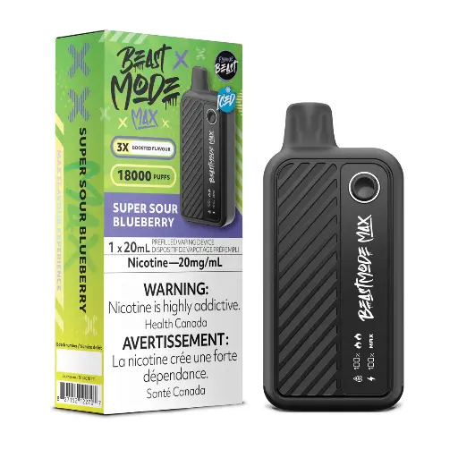 [BMD-SPR-SRB] Beast Mode Max -  Super Sour Blueberry