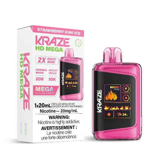 [MHD-STW-KWI]  HD Mega - Strawberry Kiwi Ice