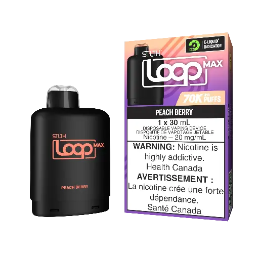 [LMX-PCH-BRY] Loop Max - Peach Berry