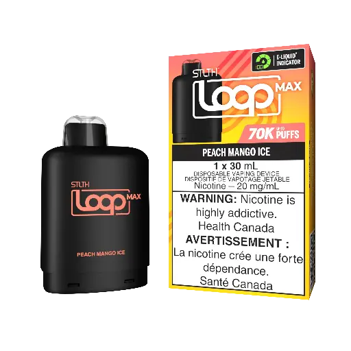 [LMX-PCH-MGO] Loop Max - Peach Mango Ice